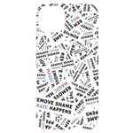 Embrace The Magic Inspirational Phrase Pattern iPhone 14 Plus Black UV Print Case