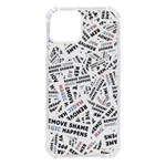 Embrace The Magic Inspirational Phrase Pattern iPhone 14 TPU UV Print Case