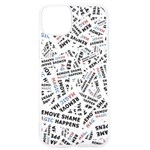 Embrace The Magic Inspirational Phrase Pattern iPhone 15 Pro TPU UV Print Case