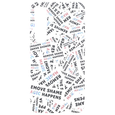 Embrace The Magic Inspirational Phrase Pattern Samsung Galaxy S24 6.2 Inch Black TPU UV Case from ArtsNow.com Front