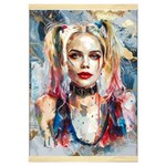 Lady Hanging Canvas Prints 16  x 22 