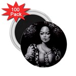 Vintage afro style doll illustration (IA&Human) 2.25  Magnets (100 pack) 