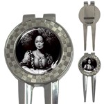 Vintage afro style doll illustration (IA&Human) 3-in-1 Golf Divots