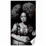 Vintage afro style doll illustration (IA&Human) Canvas 40  x 72 