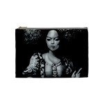 Vintage afro style doll illustration (IA&Human) Cosmetic Bag (Medium)