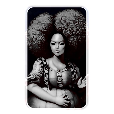 Vintage afro style doll illustration (IA&Human) Memory Card Reader (Rectangular) from ArtsNow.com Front