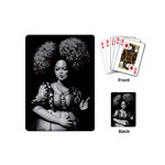 Vintage afro style doll illustration (IA&Human) Playing Cards Single Design (Mini)