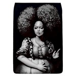 Vintage afro style doll illustration (IA&Human) Removable Flap Cover (L)