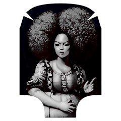 Vintage afro style doll illustration (IA&Human) Luggage Cover (Medium) from ArtsNow.com Back