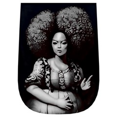 Vintage afro style doll illustration (IA&Human) Wristlet Pouch Bag (Small) from ArtsNow.com Right Side