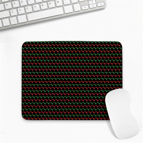 Geometric Abstract Pattern Line Small Mousepad from ArtsNow.com Front