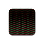 Geometric Abstract Pattern Line Rubber Coaster (Square)