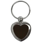 Geometric Abstract Pattern Line Key Chain (Heart)