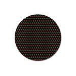 Geometric Abstract Pattern Line Magnet 3  (Round)