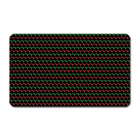 Geometric Abstract Pattern Line Magnet (Rectangular) from ArtsNow.com Front