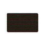 Geometric Abstract Pattern Line Magnet (Name Card)