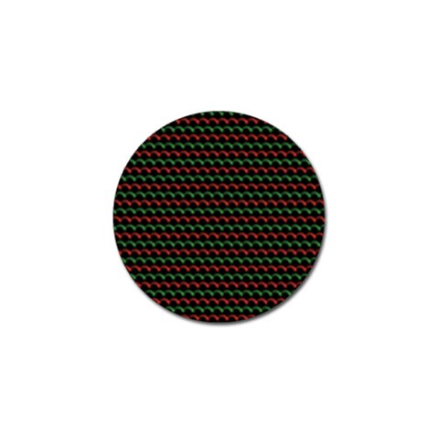 Geometric Abstract Pattern Line Golf Ball Marker from ArtsNow.com Front