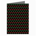 Geometric Abstract Pattern Line Greeting Card