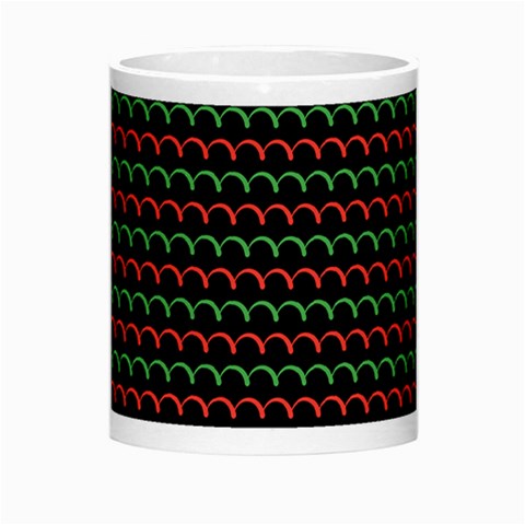 Geometric Abstract Pattern Line Morph Mug from ArtsNow.com Center