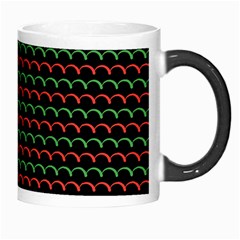 Geometric Abstract Pattern Line Morph Mug from ArtsNow.com Right