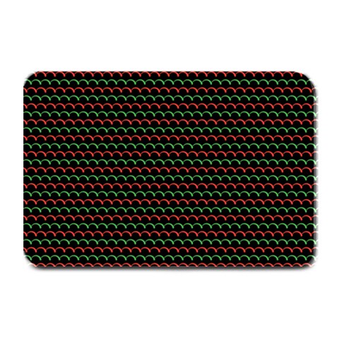 Geometric Abstract Pattern Line Plate Mats from ArtsNow.com 18 x12  Plate Mat