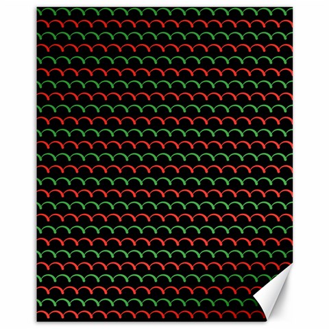 Geometric Abstract Pattern Line Canvas 11  x 14  from ArtsNow.com 10.95 x13.48  Canvas - 1