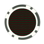 Geometric Abstract Pattern Line Poker Chip Card Guard