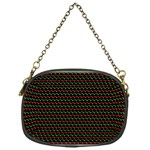 Geometric Abstract Pattern Line Chain Purse (One Side)