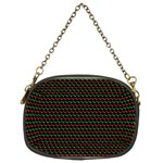 Geometric Abstract Pattern Line Chain Purse (Two Sides)