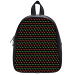 Geometric Abstract Pattern Line School Bag (Small)