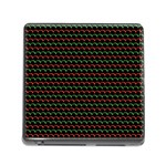 Geometric Abstract Pattern Line Memory Card Reader (Square 5 Slot)