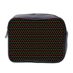 Geometric Abstract Pattern Line Mini Toiletries Bag (Two Sides)