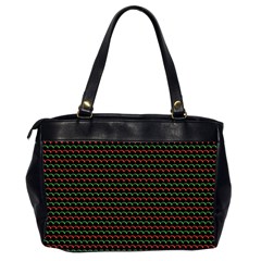 Geometric Abstract Pattern Line Oversize Office Handbag (2 Sides) from ArtsNow.com Back