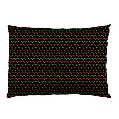 Geometric Abstract Pattern Line Pillow Case (Two Sides) from ArtsNow.com Front