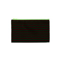 Geometric Abstract Pattern Line Cosmetic Bag (XS) from ArtsNow.com Front