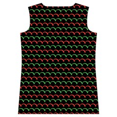 Geometric Abstract Pattern Line Women s Basketball Tank Top from ArtsNow.com Back