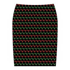 Geometric Abstract Pattern Line Midi Wrap Pencil Skirt from ArtsNow.com Back