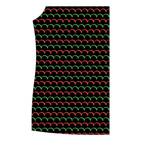 Geometric Abstract Pattern Line Women s Button Up Vest from ArtsNow.com Front Right