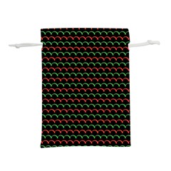 Geometric Abstract Pattern Line Lightweight Drawstring Pouch (M) from ArtsNow.com Front