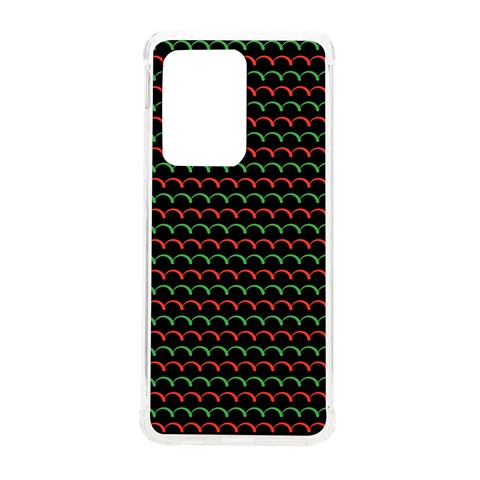 Geometric Abstract Pattern Line Samsung Galaxy S20 Ultra 6.9 Inch TPU UV Case from ArtsNow.com Front