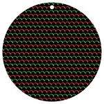 Geometric Abstract Pattern Line UV Print Acrylic Ornament Round