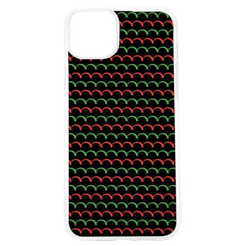 Geometric Abstract Pattern Line iPhone 15 Pro TPU UV Print Case from ArtsNow.com Front