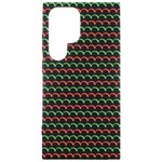 Geometric Abstract Pattern Line Samsung Galaxy S24 Ultra 6.9 Inch Black TPU UV Case