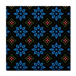 Flower Pattern Flora Floral Seamless Tile Coaster