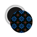 Flower Pattern Flora Floral Seamless 2.25  Magnets