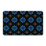 Flower Pattern Flora Floral Seamless Magnet (Rectangular)