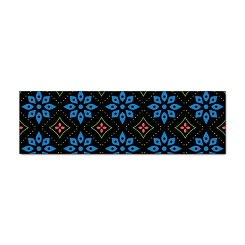 Flower Pattern Flora Floral Seamless Sticker Bumper (10 pack) from ArtsNow.com Front