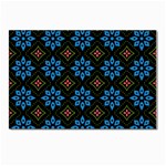 Flower Pattern Flora Floral Seamless Postcards 5  x 7  (Pkg of 10)