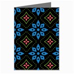 Flower Pattern Flora Floral Seamless Greeting Card