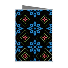 Flower Pattern Flora Floral Seamless Mini Greeting Cards (Pkg of 8) from ArtsNow.com Left